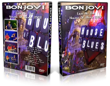 Artwork Cover of Bon Jovi Compilation DVD House Of Blues 2003 Proshot