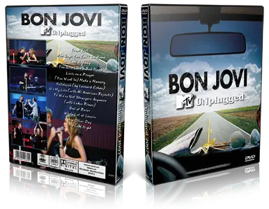 Artwork Cover of Bon Jovi Compilation DVD MTV Unplugged 2007 Proshot