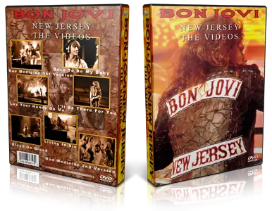 Artwork Cover of Bon Jovi Compilation DVD New Jersey 1989 Proshot