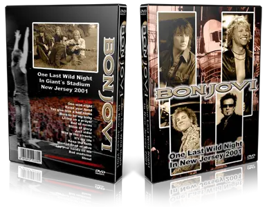 Artwork Cover of Bon Jovi Compilation DVD New Jersey 2001 Proshot