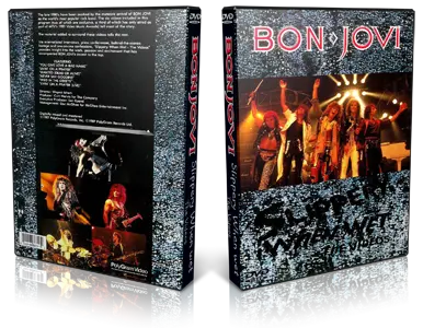Artwork Cover of Bon Jovi Compilation DVD Slippery When Wet 1987 Proshot