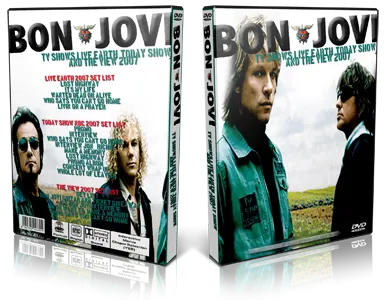 Artwork Cover of Bon Jovi Compilation DVD TV Shows 2007 Proshot