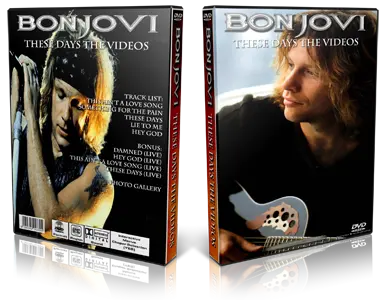 Artwork Cover of Bon Jovi Compilation DVD These Days 1996 Proshot