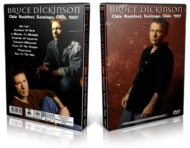 Artwork Cover of Bruce Dickinson Compilation DVD Santiago 1997 Proshot