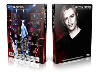 Artwork Cover of Bryan Adams Compilation DVD Toronto 1998 Proshot