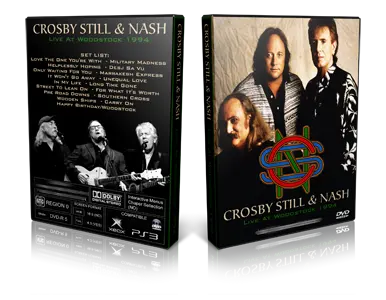 Artwork Cover of CSN Compilation DVD Woodstock 1994 Proshot