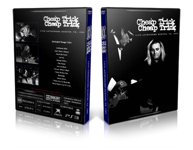 Artwork Cover of Cheap Trick Compilation DVD Houston 1989 Proshot