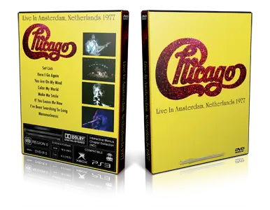 Artwork Cover of Chicago Compilation DVD Amsterdam 1977 Proshot