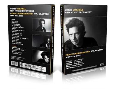 Artwork Cover of Chris Cornell Compilation DVD Seattle 2007 Proshot