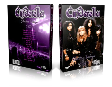 Artwork Cover of Cinderella Compilation DVD Tokyo 1987 Proshot