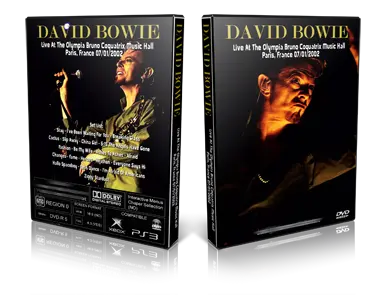 Artwork Cover of David Bowie 2002-07-01 DVD Paris Proshot