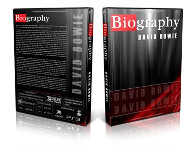 Artwork Cover of David Bowie Compilation DVD Biography From Biography Channel Proshot