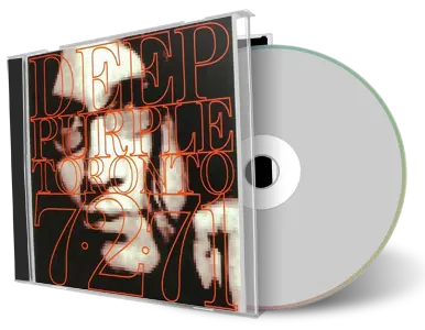 Artwork Cover of Deep Purple 1971-07-02 CD Toronto Audience