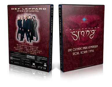 Artwork Cover of Def Leppard 1996-06-08 DVD Seoul Proshot