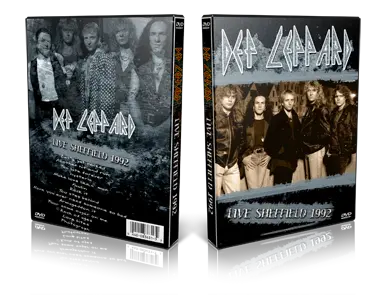 Artwork Cover of Def Leppard Compilation DVD Sheffield 1992 Proshot