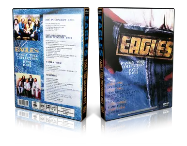 Artwork Cover of Eagles Compilation DVD Family Tree Collection 1972-1994 Proshot