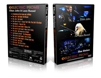 Artwork Cover of Elton John 2010-10-28 DVD London Proshot