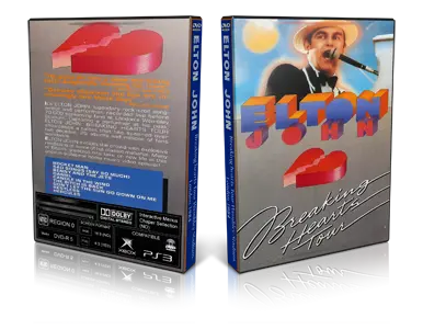 Artwork Cover of Elton John Compilation DVD London 1984 Proshot