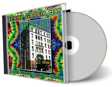Artwork Cover of Jerry Garcia 1976-03-06 CD Seattle Audience