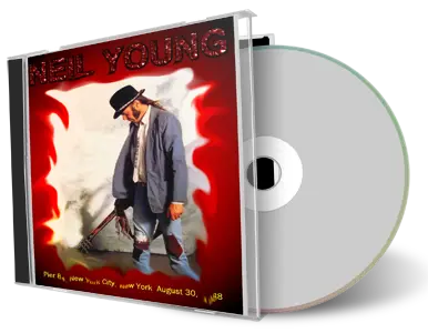 Artwork Cover of Neil Young 1988-08-30 CD New York City Audience
