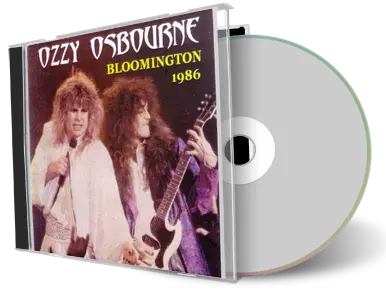 Artwork Cover of Ozzy Osbourne 1986-07-09 CD Bloomington Audience