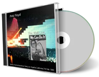 Artwork Cover of Pink Floyd 1980-02-07 CD Los Angeles Audience