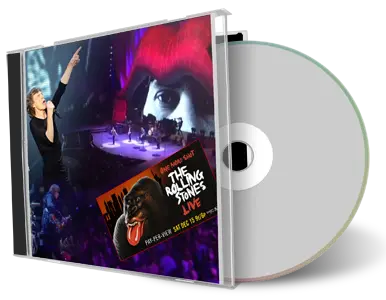 Artwork Cover of Rolling Stones 2012-12-15 CD Newark Soundboard