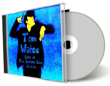 Artwork Cover of Tom Waits 1975-04-22 CD New York City Soundboard