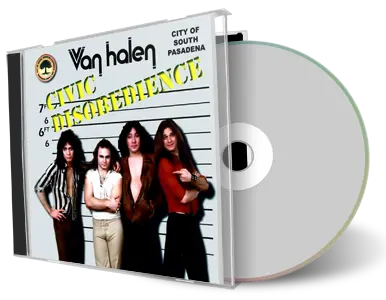 Artwork Cover of Van Halen 1976-05-29 CD Pasadena Soundboard