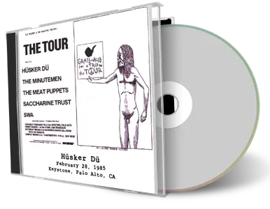 Artwork Cover of Husker Du 1985-02-28 CD Palo Alto Soundboard