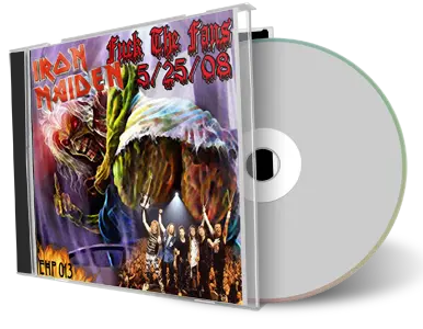 Artwork Cover of Iron Maiden 2008-05-25 CD Albuquerque Audience