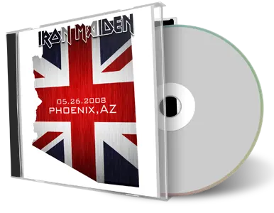 Artwork Cover of Iron Maiden 2008-05-26 CD Phoenix Audience