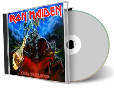 Artwork Cover of Iron Maiden 2008-07-24 CD Oslo Audience