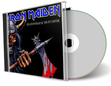 Artwork Cover of Iron Maiden 2008-07-26 CD Gothenburg Audience