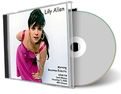 Artwork Cover of Lily Allen 2009-02-18 CD Santa Monica Soundboard