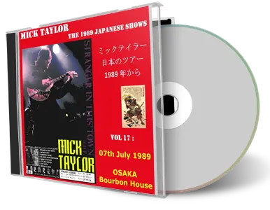 Artwork Cover of Mick Taylor Compilation CD Japan Tour 1989 Vol 17 Audience