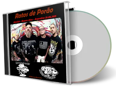Artwork Cover of Ratos de Porao 2015-06-25 CD Buenos Aires Audience