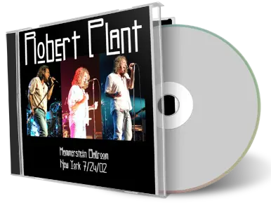 Artwork Cover of Robert Plant 2002-07-24 CD New York City Audience