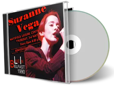 Artwork Cover of Suzanne Vega 1990-05-03 CD Belfast Audience