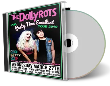 Artwork Cover of The Dollyrots 2019-03-27 CD Tempe Audience