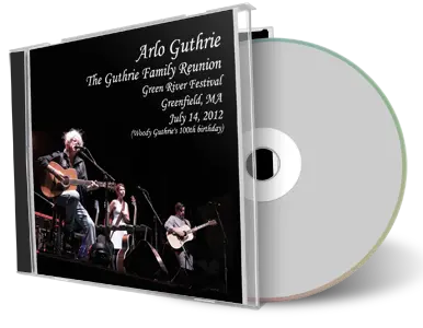 Artwork Cover of Arlo Guthrie 2012-07-14 CD Green River Festival Audience