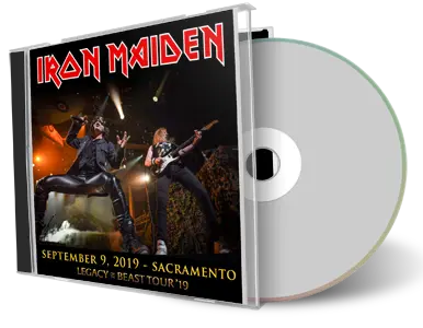Artwork Cover of Iron Maiden 2019-09-09 CD Sacramento Audience