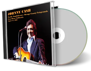 Artwork Cover of Johnny Cash 1983-08-11 CD Costa Mesa Audience