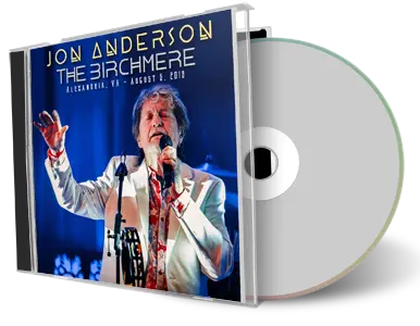 Artwork Cover of Jon Anderson 2019-08-05 CD Alexandria Audience