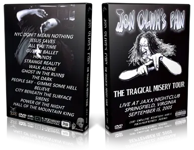 Artwork Cover of Jon Olivas Pain 2005-09-15 DVD Springfield Audience