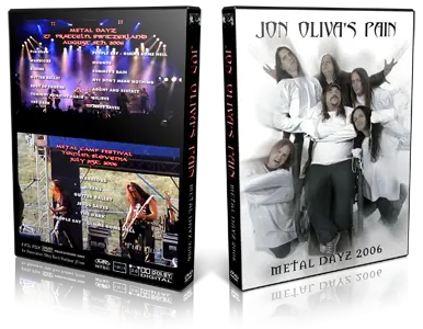 Artwork Cover of Jon Olivas Pain 2006-08-05 DVD Pratteln Audience