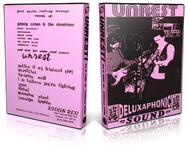 Artwork Cover of Jonny Cohen and Unrest 1993-02-11 DVD Yonkers Audience