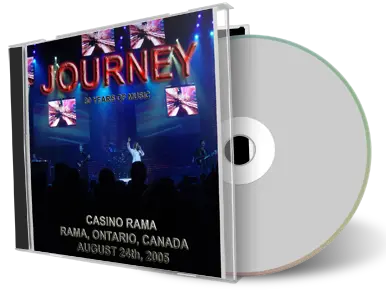 Artwork Cover of Journey 2005-08-24 CD Casino Rama Audience