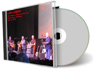 Artwork Cover of Los Lobos 2019-07-14 CD Costa Mesa Audience