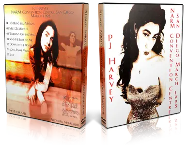 Artwork Cover of PJ Harvey Compilation DVD San Diego 1995 Proshot
